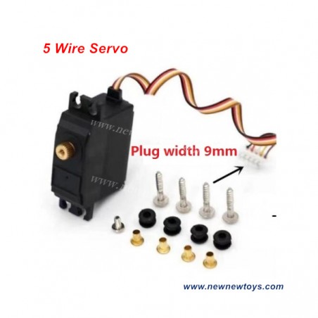 HB Toys ZP1005 ZP1006 ZP1007 ZP1008 ZP1009 ZP1010 Upgrade Servo-5 Wire 9mm Plug Version