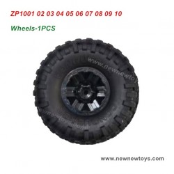 HB Toys Crawler ZP1001 ZP1002 ZP1003 ZP1004 Parts Wheel-Black Color
