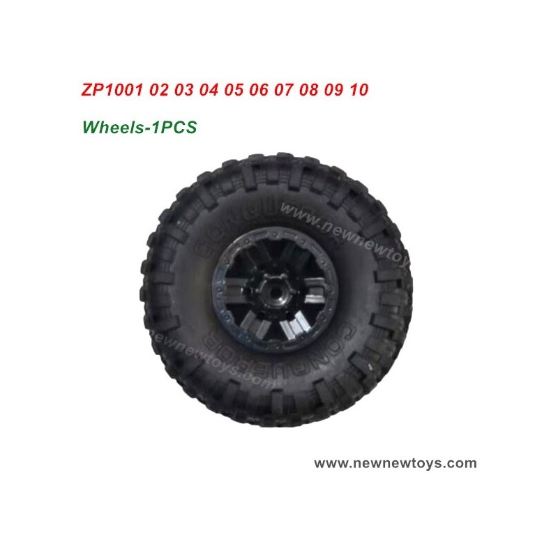 HB Toys Crawler ZP1001 ZP1002 ZP1003 ZP1004 Parts Wheel-Black Color