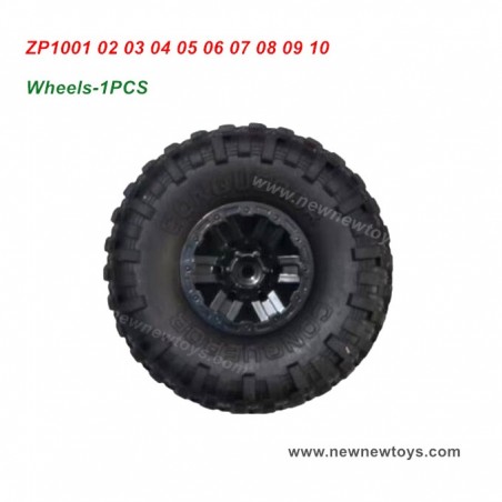 HB Toys 1/10  ZP1005 ZP1006 ZP1007 ZP1008 ZP1009 ZP1010 Parts Wheel-Black Color