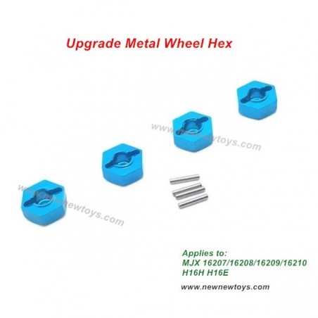 MJX HYPER GO 16207 16208 16209 16210 Upgrades-Metal Wheel Hex