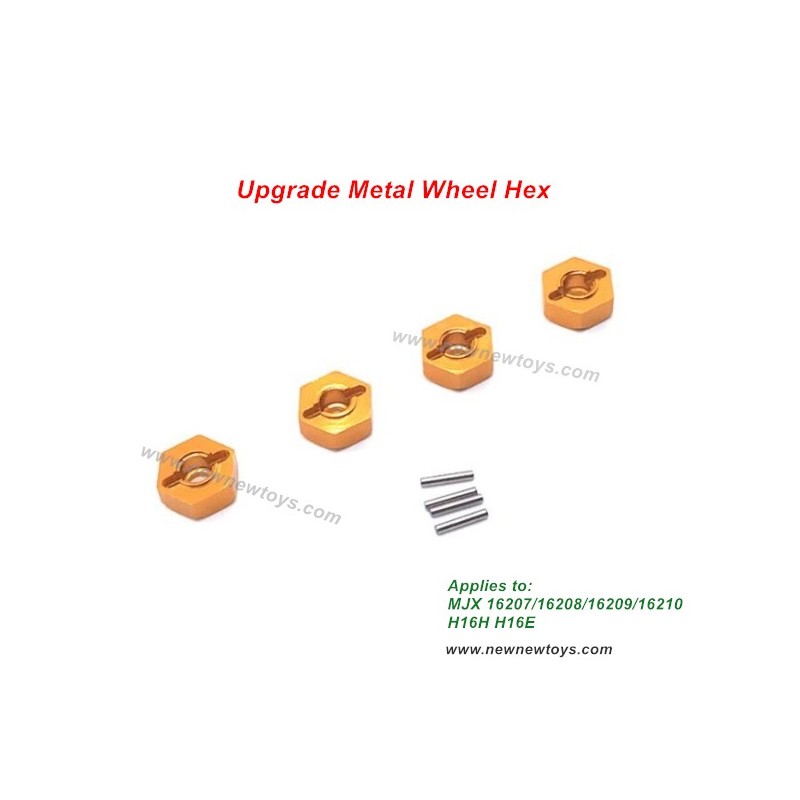 MJX HYPER GO 16207 16208 16209 16210 alloy parts Wheel Hex