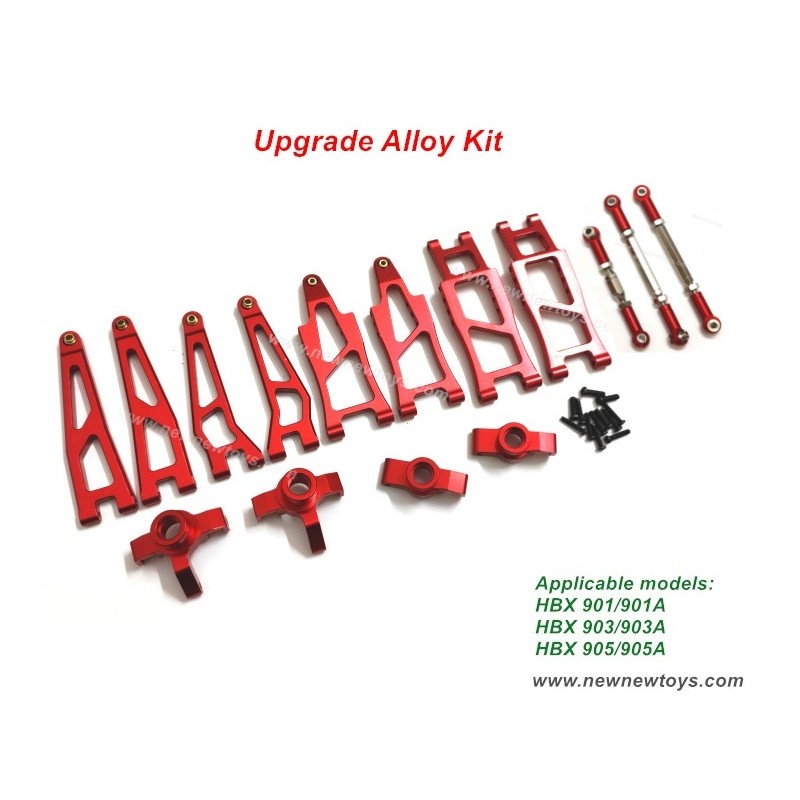 Vanguard RC Truck Parts Haiboxing HBX 903A Upgrades-Alloy Kit