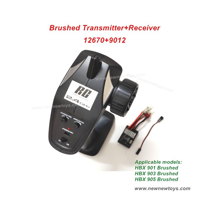 Parts Haiboxing HBX 905 Brushed Transmitter+Receiver (12670+90127)