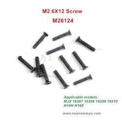 MJX Hyper Go 16207 16208 16209 16210 Parts M2.6X12 Screw M26124