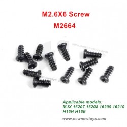 MJX HYPER GO 16207 16208 16209 16210 RC Car Parts M2.6X6 Screw M2664