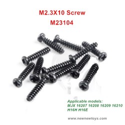 MJX HYPER GO 16207 16208 16209 16210 Parts M2.3X10 Screw M23104
