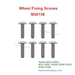 MJX Hyper Go 16207 16208 16209 16210 Parts Wheel Fixing Screws M26158