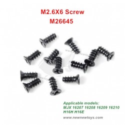 MJX Hyper Go 16207 16208 16209 16210 Parts M26645 Screw M2.6X6