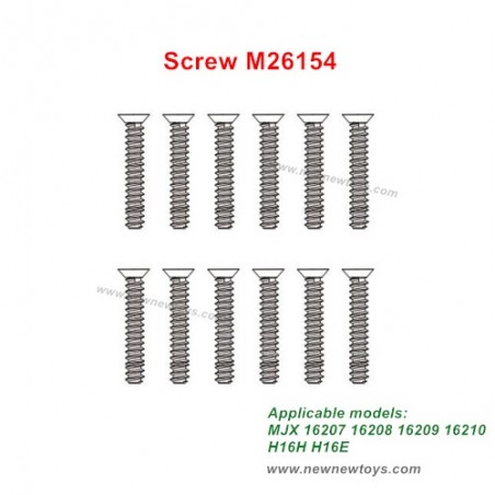MJX Hyper Go 16207 16208 16209 16210 Parts Screw M26154