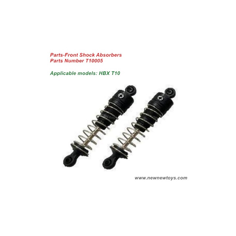 HBX T10 Parts T10005 Front Shock Absorbers