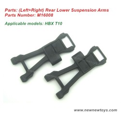 HBX T10 Parts M16008 Rear Lower Suspension Arms