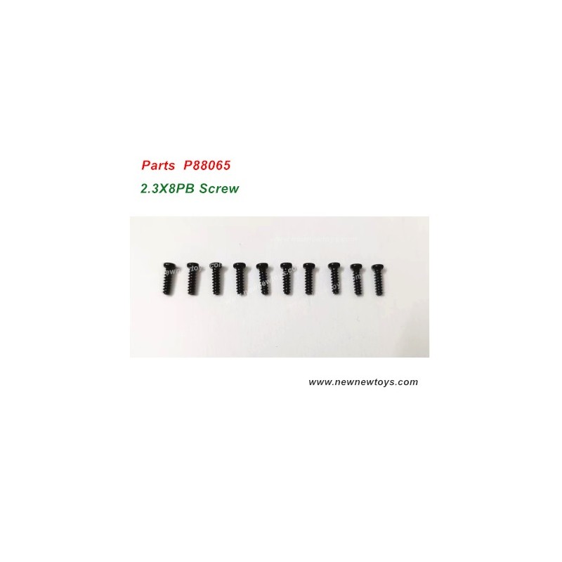 Enoze 9500E Parts P88065, 2.3X8PB Screw