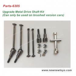 Suchiyu SCY 16101 Upgrade Parts-Metal Front+Rear Drive Shaft 6305