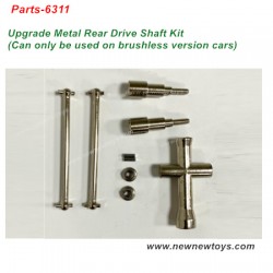Parts 6311 Metal Rear Drive Shaft For SCY 16102 PRO Brushless Version RC Car