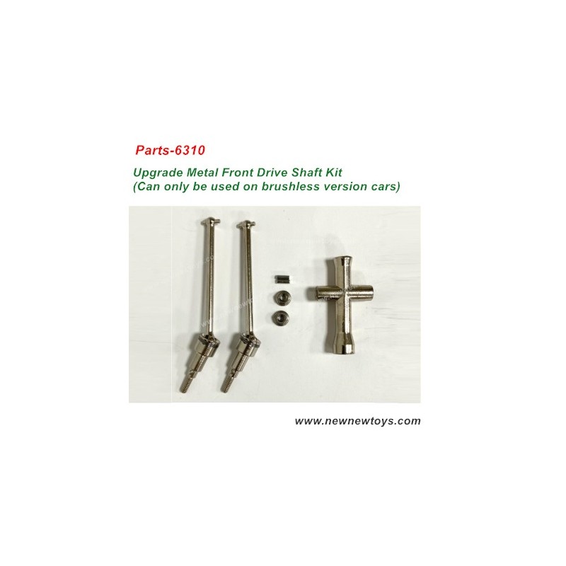 SCY 16104 pro Upgrade Metal Front Drive Shaft