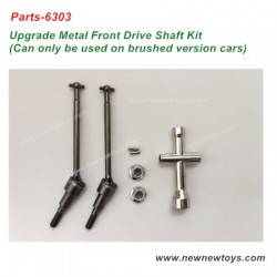 Suchiyu Parts 6303 For SCY 16104 Brushed Car Upgrade Parts Front Drive Shaft