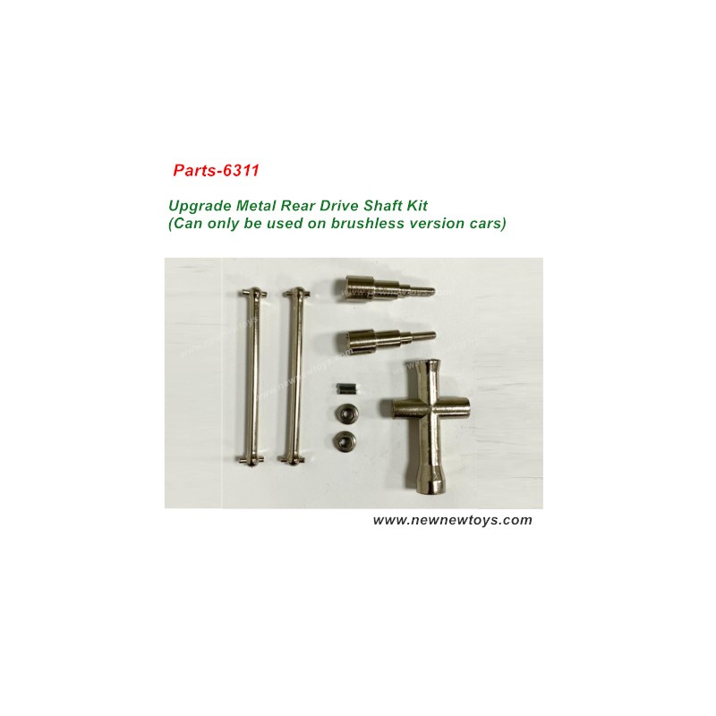 Suchiyu RC Model SCY 16103 PRO Parts-6311 Metal Rear Drive Shaft