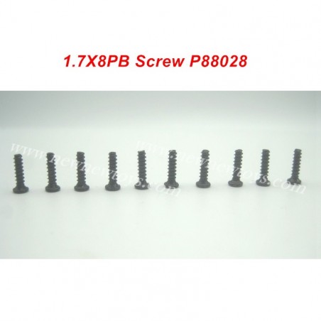 1.7X8PB Screw P88028 For Enoze Piranha RC Car 9200E