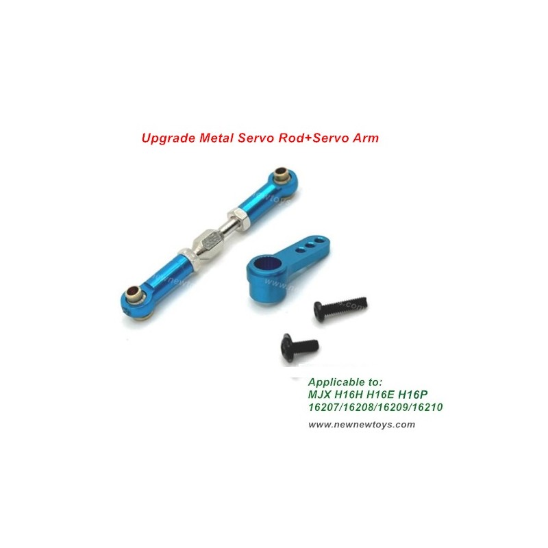 MJX HYPER GO 16209 upgrade metal Servo Rod+Servo Arm