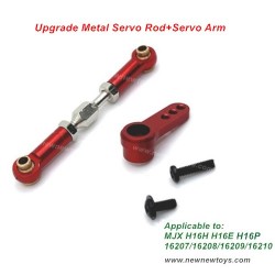 MJX HYPER GO 16208 Metal Servo Rod+Servo Arm