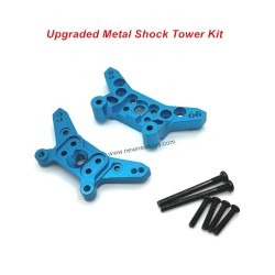 MJX 14210 Hyper Go Upgrades-Metal Front+Rear Shock Mounts 14170B+14180B