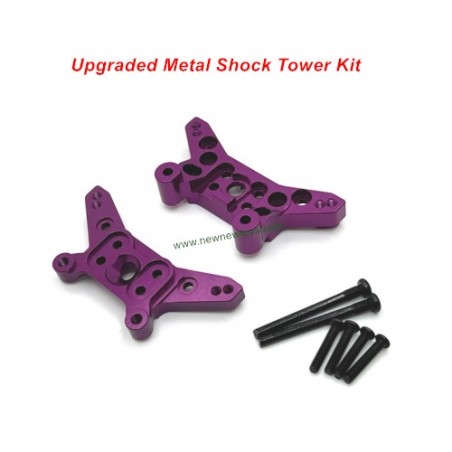 MJX 14209 Hyper Go Upgrade Parts Metal Front+Rear Shock Tower