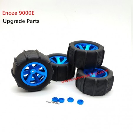 Upgrade Metal Beach Tire For Enoze 9000E RC Car Parts