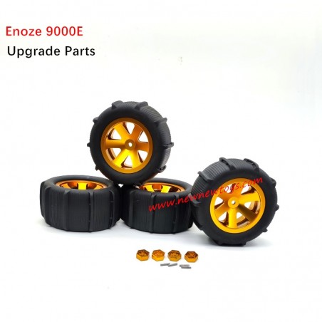 Enoze 9000E RC Car Parts Upgrade Metal Beach Wheels