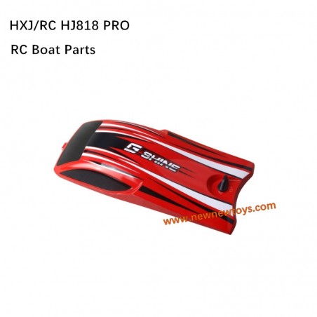 Hongxunjie HJ818PRO RC Boat Parts Upper Cover HJ818-024 Red