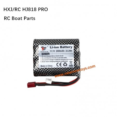 Hongxunjie HJ818PRO RC Boat Parts Battery HJ818-003 11.1V 2000mAh