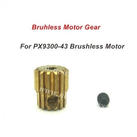 PXtoys 9300 Bruhless Motor Gear Parts, For PX9300-43 Brushless Motor