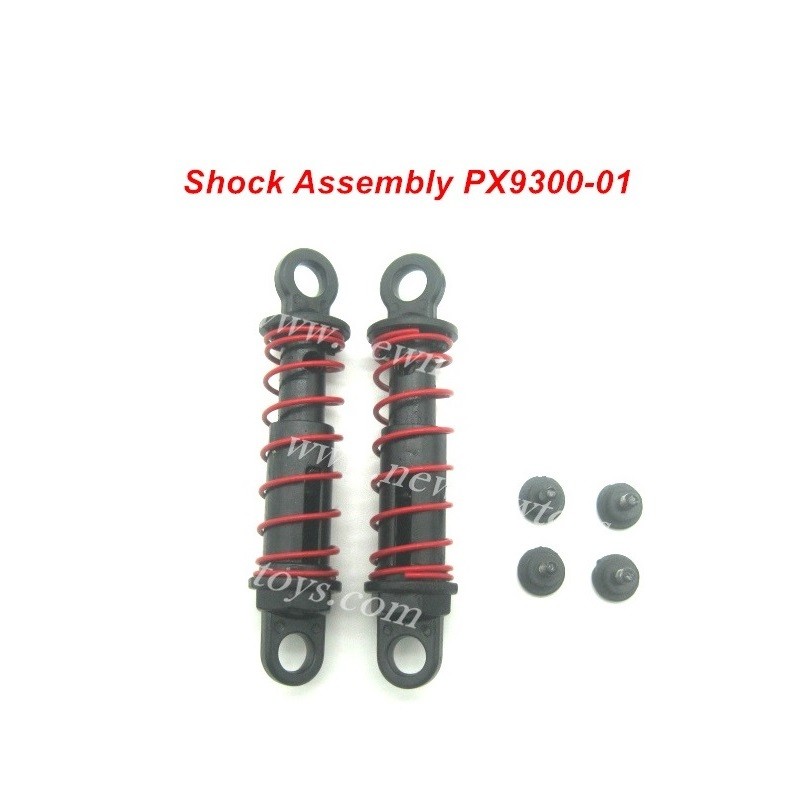 ENOZE 9300E 300E Shock Parts-PX9300-21, Red Color