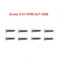 Screw 2.5×12PM XLF-1008 For XLF X04 Parts