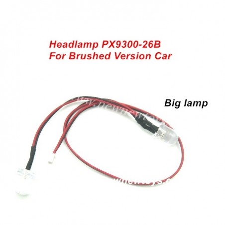 ENOZE 9303E Parts Big Headlamp PX9300-26B-For Brushed Car