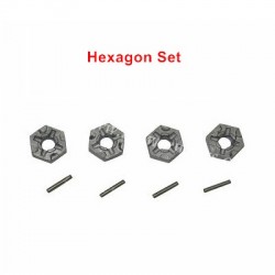 XLF F16 Hexagon Set Parts
