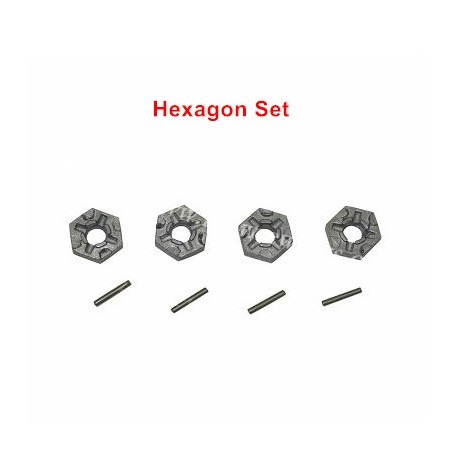 XLF F16 Hexagon Set Parts