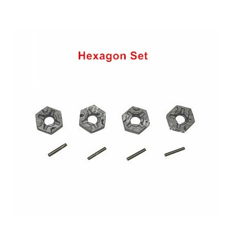 XLF F16 Hexagon Set Parts
