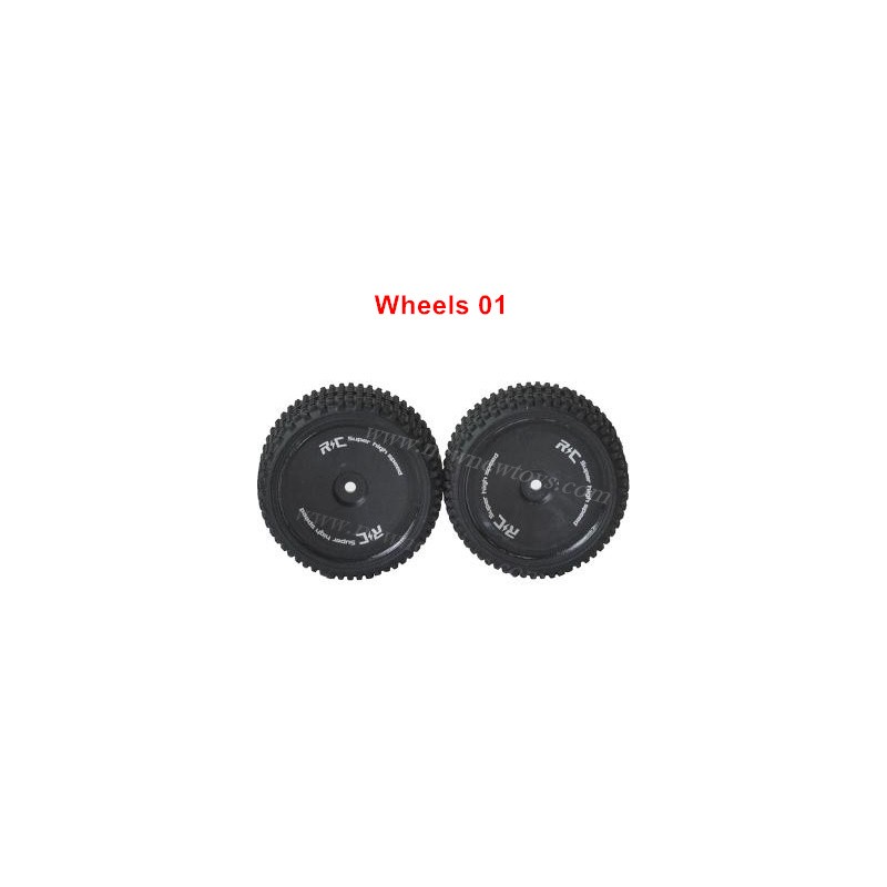 XLF F17 Tire Parts, Small Version