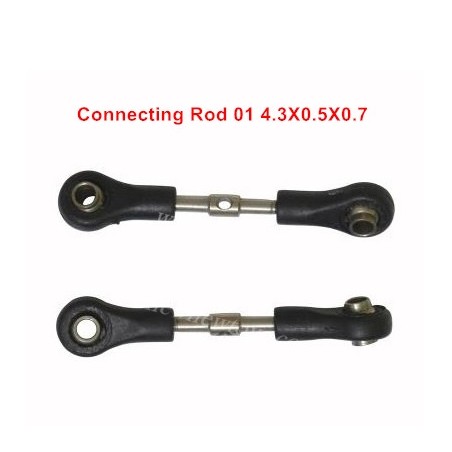 XLF F17 Parts Connecting Rod 01 (4.3X0.5X0.7)