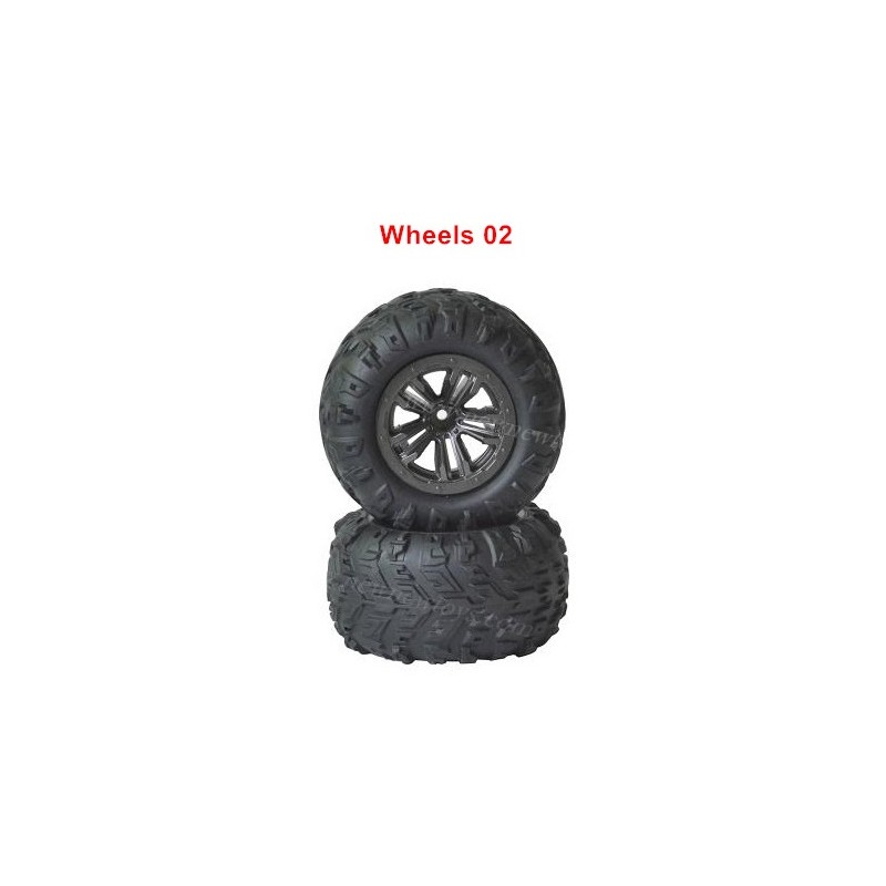 XLF F18 Wheel, Tire Parts, Big Version