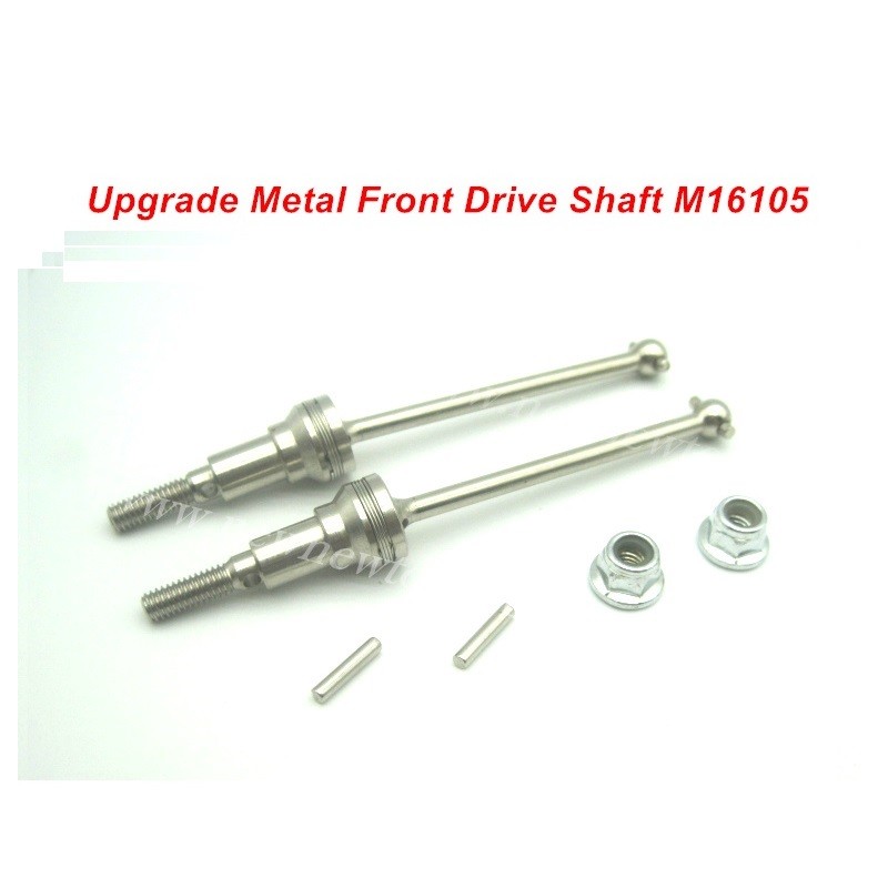 HBX 16889 Upgrade Metal Drive Shaft Set Parts M16105, HBX Ravage 16889A Upgrades