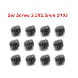 HBX 16889 RC Truck Screw S103 2.5X2.5mm