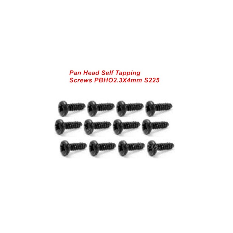 HBX 16889 Parts S225-Screws PBHO2.3X4mm