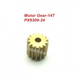 PXtoys 9306 Motor Gears Parts PX9300-34, 14T