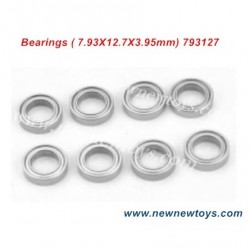 HBX 903 903A Bearings Parts 793127, (7.93X12.7X3.95mm)