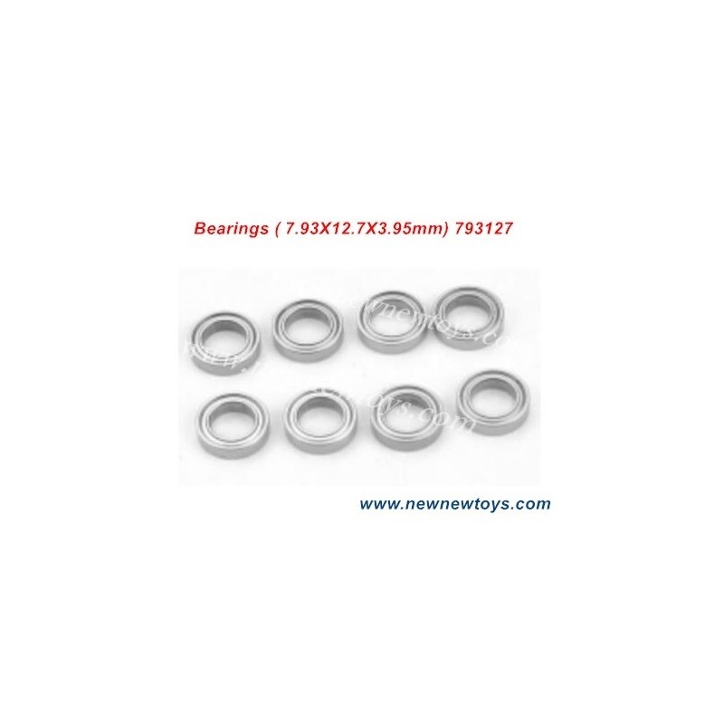 HBX 903 903A Bearings Parts 793127, (7.93X12.7X3.95mm)