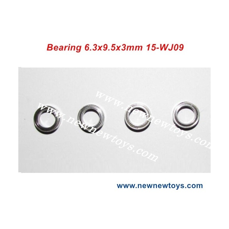 Xinlehong X9115 Bearing Parts 15-WJ09, 6.3x9.5x3mm