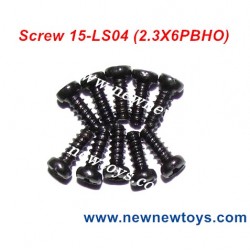 Xinlehong X9115 Screws Parts 15-LS04, Round Headed Screw (2.3X6PBHO)