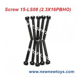 Xinlehong X9115 Screws Parts 15-LS08, Round Headed Screw (2.3X16PBHO)